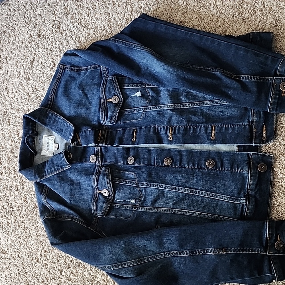 Jean jacket mens large
